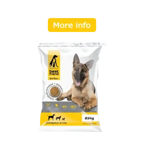 dog food product best friend more info